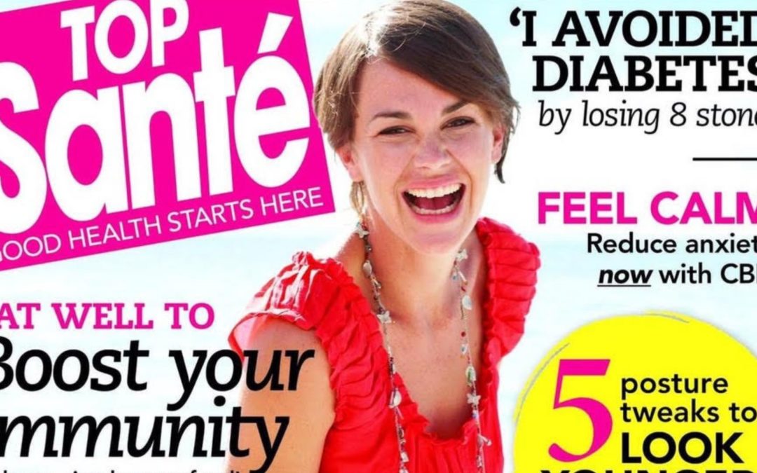 My feature in Top Santé magazine