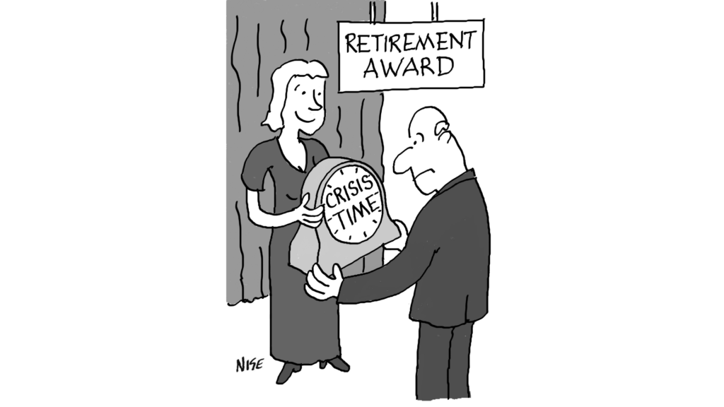 Retirement cartoons as seen in my retirement book Dare To Discover Your Purpose