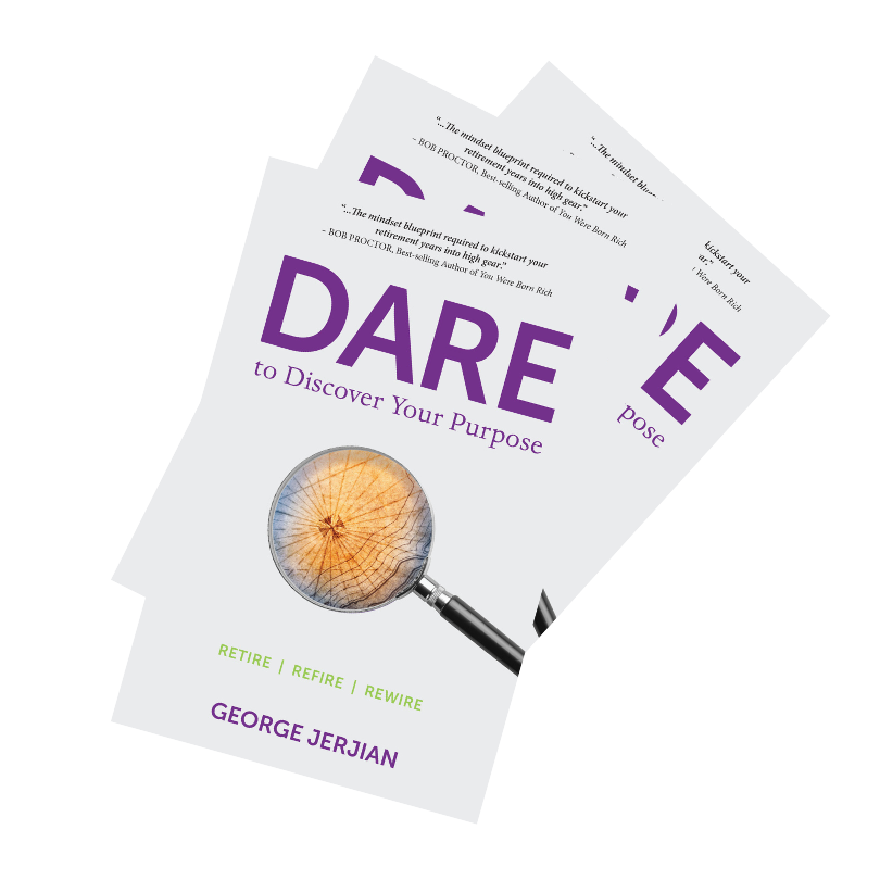 Dare to discover your purpose book by George Jerjian